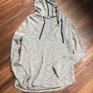 Splendid knit hooded sweatshirt